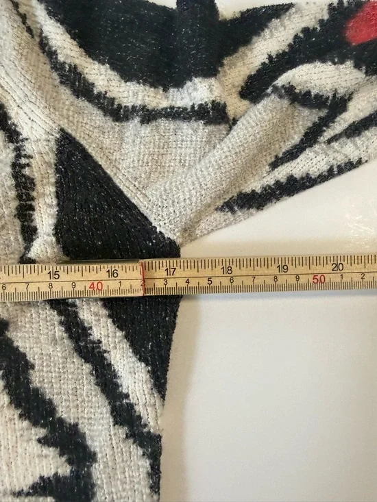 Anthropologie Field Flower Cardigan Cotton Blend Size S - Picture 6 of 7